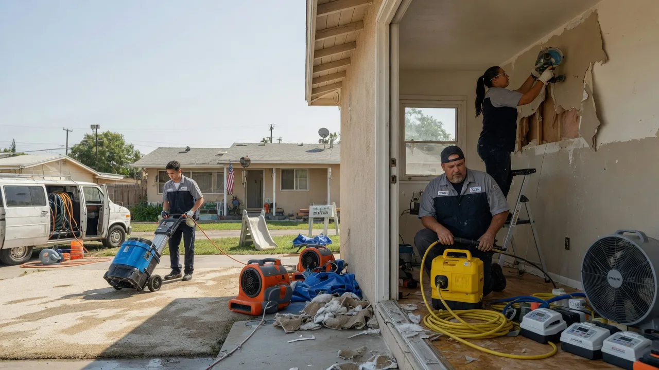 Water Damage Restoration in Morrisonville, IL near me